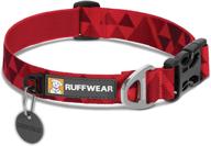 🐶 ruffwear, flat out dog collar (formerly hoopie), webbing collar: ideal for walking and everyday use logo