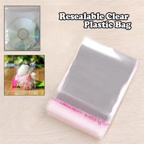 img 3 attached to 🛍️ The Elixir Packaging 10x13-Inch 100 Poly Bag 1.5Mil Clear Resealable Reclosable Poly Plastic Bags: Durable and Versatile Solution for Organizing and Protecting Your Items