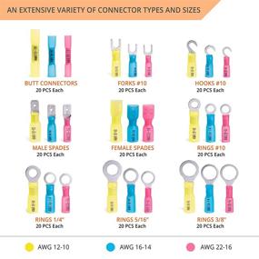 img 3 attached to 🔌 Enhanced Heat Shrink Wire Connectors by Wirefy