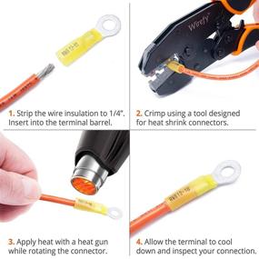 img 1 attached to 🔌 Enhanced Heat Shrink Wire Connectors by Wirefy