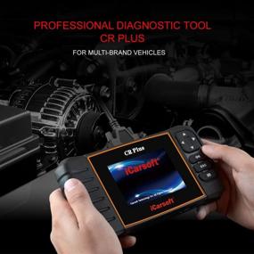 img 4 attached to iCarsoft CR Plus NEW VERSION: Ultimate Universal OBD2 Diagnostic Scanner for Multi-Brand Vehicles
