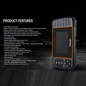 img 3 attached to iCarsoft CR Plus NEW VERSION: Ultimate Universal OBD2 Diagnostic Scanner for Multi-Brand Vehicles
