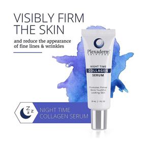 img 3 attached to 🌙 Plexaderm Nighttime Collagen Serum - Enhanced Firmness & Volume for Skin - 15ml