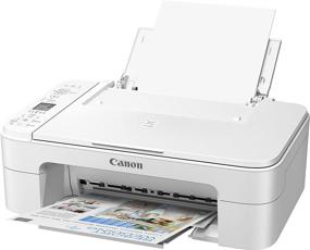 img 2 attached to 🖨️ Efficient Connectivity: Canon Pixma TS3320 White Printer with Alexa Compatibility
