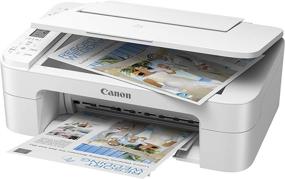 img 1 attached to 🖨️ Efficient Connectivity: Canon Pixma TS3320 White Printer with Alexa Compatibility