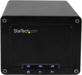 img 3 attached to StarTech.com 2-Bay USB Type-C Hard Drive Enclosure: SATA Hard Drives 10Gbps RAID External Enclosure (S252BU313R)