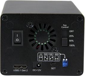 img 2 attached to StarTech.com 2-Bay USB Type-C Hard Drive Enclosure: SATA Hard Drives 10Gbps RAID External Enclosure (S252BU313R)