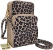 crossbody leopard cellphone shoulder designer women's handbags & wallets logo