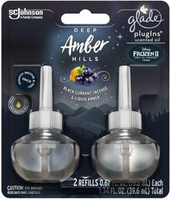 img 2 attached to 🕯️ Glade Plugins Deep Amber Hills Лимитированное издание - Заправка ароматическим маслом, 4 штуки в 2 упаковках