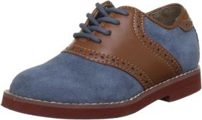 img 4 attached to Ботинки для мальчиков Florsheim Kennett JR Saddle для малышей