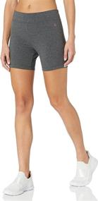 img 2 attached to Danskin Womens Short Black X Large Sports & Fitness