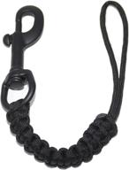 nitescuba paracord flashlight lanyard with swivel bolt snap: secure your keys, knife, and flashlight! логотип