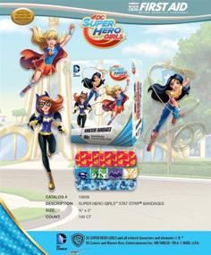 img 1 attached to 💪 Protect and Empower with DC Super Hero Girls 100 Bandages