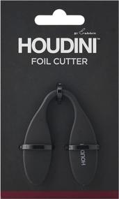 img 1 attached to 🍾 Houdini Black Wine Bottle Foil Cutter - Bar Accessories, 2.5 inches