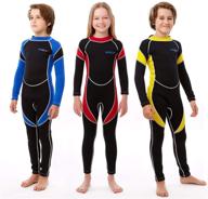 cpsc certified scubadonkey 2.5mm neoprene wetsuit for kids logo