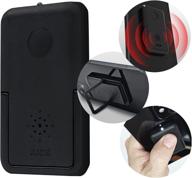 🔒 kickalarm - portable personal defense device with high pitch siren for added safety & security for men, women & children (black) logo