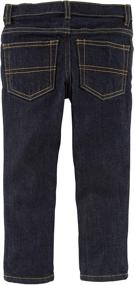 img 1 attached to Toddler Skinny Jeans Indigo Bright