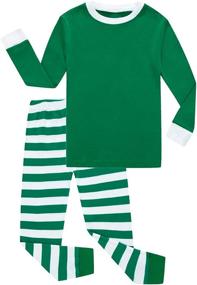 img 4 attached to 🎄 Cozy Family Christmas Pajamas: Boys' Pyjamas with a Touch of Holiday Spirit