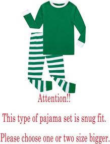 img 3 attached to 🎄 Cozy Family Christmas Pajamas: Boys' Pyjamas with a Touch of Holiday Spirit