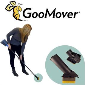 img 3 attached to 🧹 GooMover Scraper Blade for Broom or Mop Handles - Innovative Spot Cleaning Kit with Attachments - Effortlessly Remove Sticky Goo & Gunk from Floors
