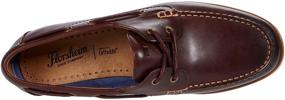 img 3 attached to Florsheim Atlantic Boat Shoe Chocolate Men's Shoes in Loafers & Slip-Ons