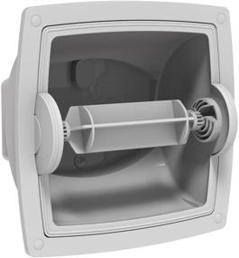 img 1 attached to 🚽 Oceanair White Dryroll Protective Toilet Roll Dispenser - Marine Grade