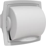 🚽 oceanair white dryroll protective toilet roll dispenser - marine grade logo