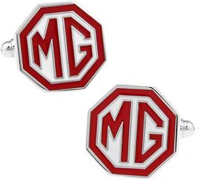 img 4 attached to Elevate Your Style with Promotioneer Symbol Fashion Shirt Cufflinks