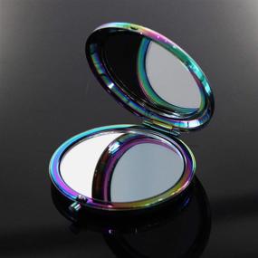 img 2 attached to 🎁 Compact Makeup Mirror for Sisters - Ideal Gift for Birthdays, Christmas, Graduation, Friends, Girls, Sister