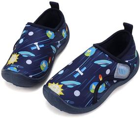 img 4 attached to 👟 FANTURE Toddler Sneakers Aquatic U420ZS1902 Blue Green 22 Boys' Shoes: Perfect for Outdoor Adventures