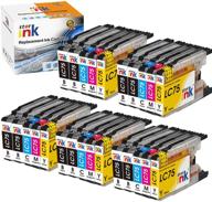 st@r ink compatible ink cartridge replacement for brother lc75 lc71 lc79 xl - works with mfc-j430w j625dw j435w j825dw j835dw j425w j280w j6710dw j5910dw j6910dw j6510dw printer - 25-pack logo