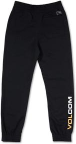 img 3 attached to 👖Volcom BlaqOut Трикотажные спортивные брюки (детские размеры)