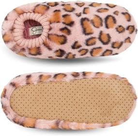 img 1 attached to ❤️ Get Cozy with Jessica Simpson Plush Fleece Slipper Socks for Women & Girls - Anti-Slip Soles & Mommy & Me Sets Available!
