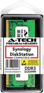 🔒 a-tech 4gb ram для synology nas diskstation ds218+/ds718+/ds918+ - 1866мгц ddr3/ddr3l pc3l-14900 non-ecc sodimm память (замена для d3ns1866l-4g) логотип