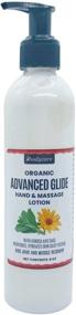 img 4 attached to Experience the Soothing Touch of ibodycare Advanced Glide Massage Lotion and Hand Cream – Nourish and Hydrate Skin with Arnica and Sage, Silky Texture, Perfect for Massage Therapy, Cream Lotion (8-oz)