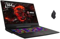 🎮 new 2021 msi ge75 raider gaming laptop, 17.3" full hd 144hz 3ms 100% rgb display, intel i7-10750h six-core, nvidia rtx 2070, 32gb ram, 1tb pcie nvme ssd + 2tb hdd, windows 10 + generic cloth logo