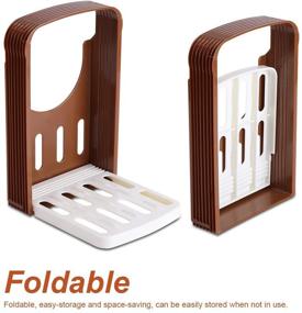 img 2 attached to 🍞 Homemade Bread Slicer Guide: Adjustable & Foldable Hand Loaf Cakes Cutter with 4 Slice Thicknesses