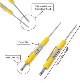 img 1 attached to 🔧 Инструмент для снятия вентильного ядра от Gato Tools: Невероятно удобное и портативное решение.