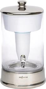 img 4 attached to 💧 ZeroWater ZBD-040-1: NSF Certified 40 Cup Glass Water Filter Dispenser - Reduce Lead, Heavy Metals, PFOA/PFOS
