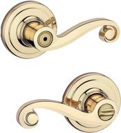 🛁 enhance cleanliness and style with lido bed/bath lever's microban antimicrobial protection in polished brass логотип