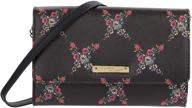 betsey johnson floral crossbody blush women's handbags & wallets and crossbody bags logo