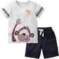 👕 little bitty summer cotton: trendy boys' clothing for a cool and comfy summer logo