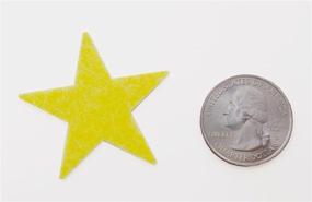 img 3 attached to 🌟 Enchanting 1.5 Inch Yellow Felt Star Stickers for Playful Decor - Playfully Ever After