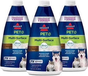 img 4 attached to 🧼 BISSELL Multi-Surface Pet Floor Cleaning Formula - Pack of 3, Green