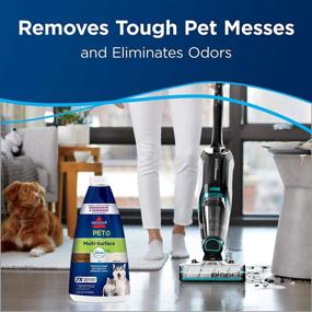 img 2 attached to 🧼 BISSELL Multi-Surface Pet Floor Cleaning Formula - Pack of 3, Green