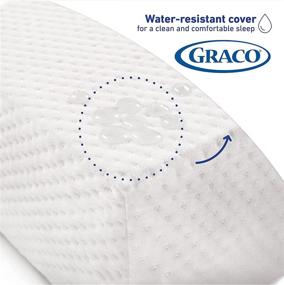 img 3 attached to 🛏️ Graco Premium Foam Crib & Toddler Mattress – 2021 Edition: GREENGUARD Gold & CertiPUR-US Certified, Machine Washable, Breathable, Water-Resistant Cover, Ideal Firmness for Infants