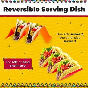 img 1 attached to 🌮 Vibrant Taco Holder Set - Optimize Your Searchability!