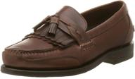 stylish walnut tassel loafer by neil murphy: elevate your footwear game! logo