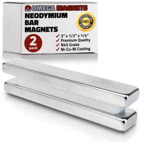 img 4 attached to 💪 Industrial Magnets: Neodymium Bar Magnets Pack for Efficient Material Handling