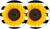 🌻 getfitsoo absorbent sunflower coasters for maximum absorption логотип